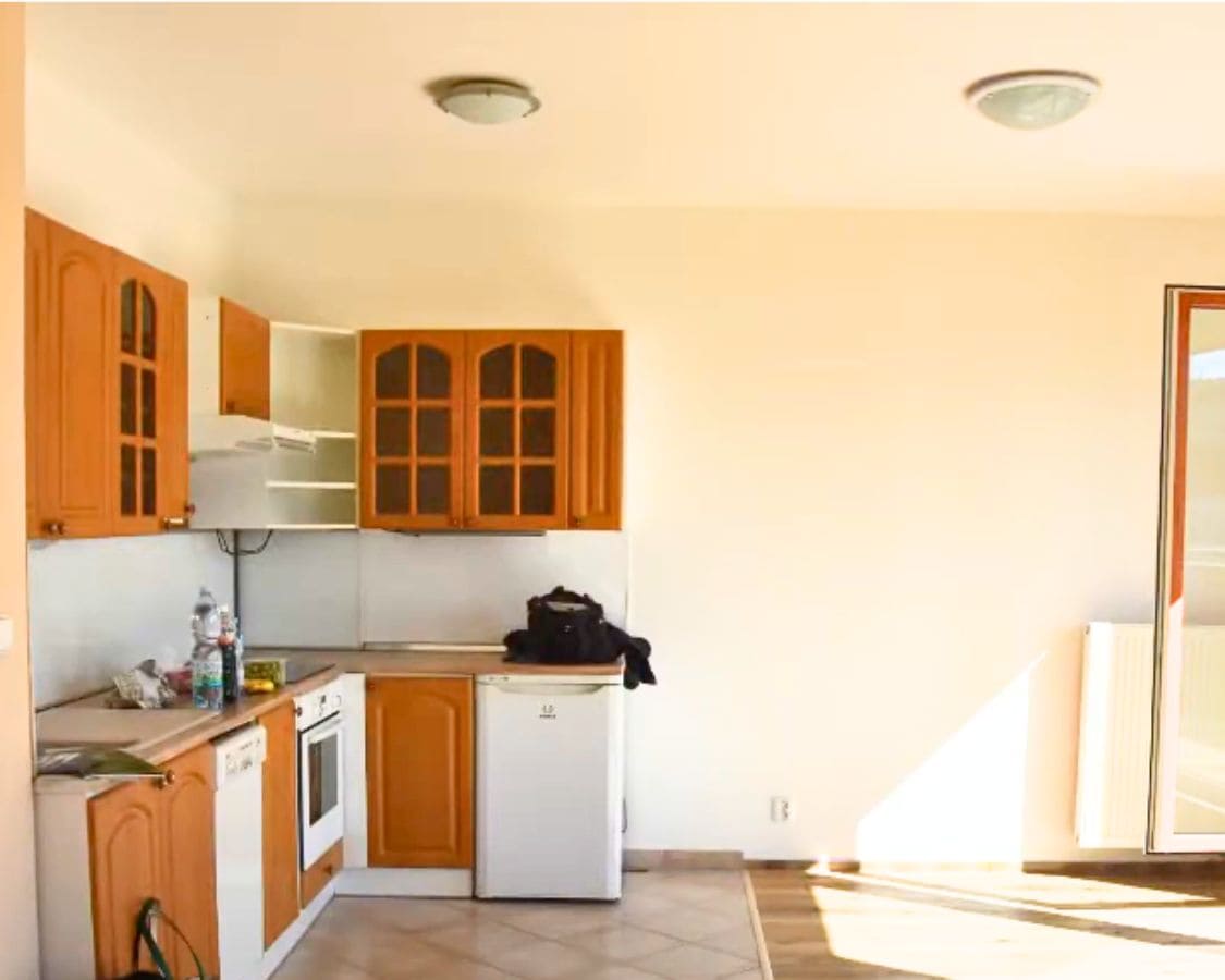 Před rekonstrukcí a návrhem kuchyňského koutu