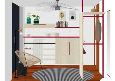 Návrh a realizace rekonstrukce vstupního prostoru Dočkalová interiéry