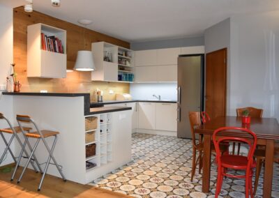 Návrh a realizace rekonstrukce kuchyně Dočkalová interiéry