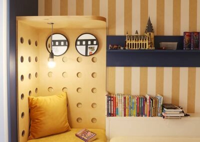 Návrh a realizace rekonstrukce dětského pokoje Dočkalová interiéry