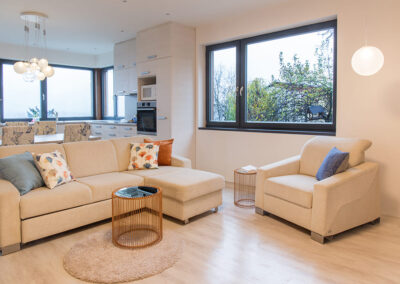 Návrh a realizace rekonstrukce obývacího pokoje Dočkalová interiéry