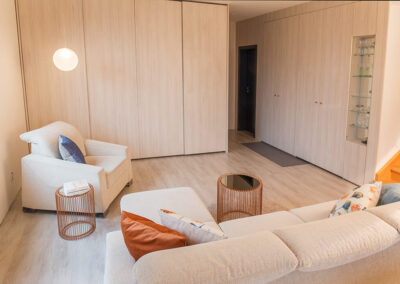 Návrh a realizace rekonstrukce obývacího pokoje Dočkalová interiéry