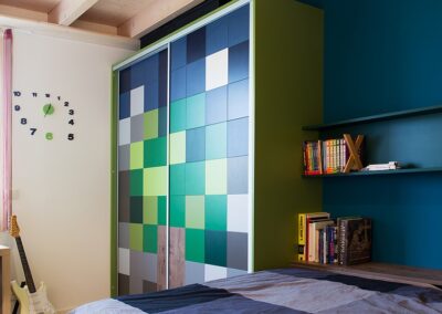 Návrh a realizace rekonstrukce dětského pokoje Dočkalová interiéry