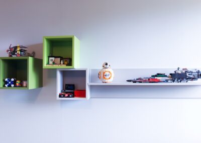 Návrh a realizace rekonstrukce dětského pokoje Dočkalová interiéry