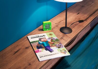 Návrh a realizace rekonstrukce dětského pokoje Dočkalová interiéry