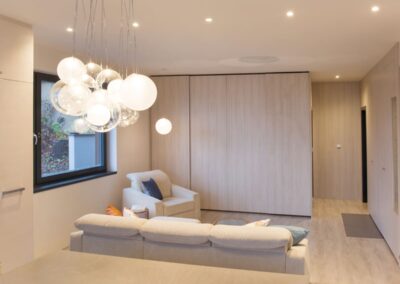 Návrh a realizace rekonstrukce obývacího pokoje Dočkalová interiéry